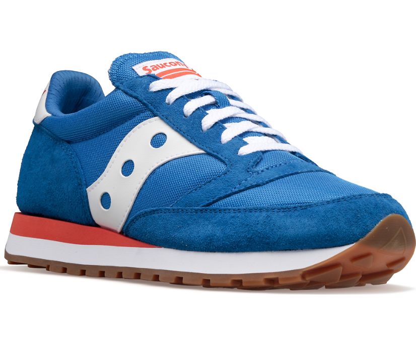 Women's Saucony Jazz 81 Originals Blue / White / Red | Singapore 025NWYB